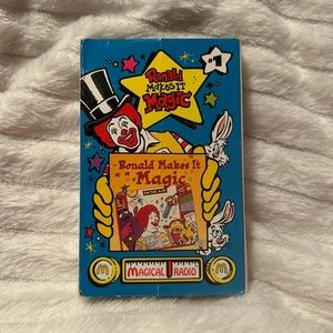 90s Ronald McDonald Cassette Tape